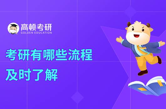 考研有哪些流程!及時(shí)了解